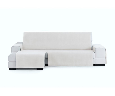 Κάλυμμα για αριστερό γωνιακό καναπέ Levante White 240x95x150 cm