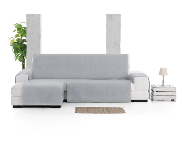Калъф за ляв ъглов диван Levante Grey 240x95x150 cm