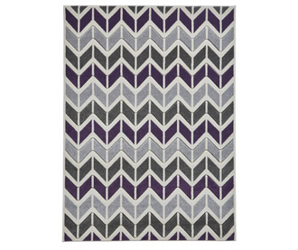 Matrix Grey Purple Szőnyeg 120x170 cm