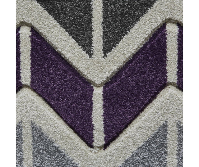 Matrix Grey Purple Szőnyeg 120x170 cm