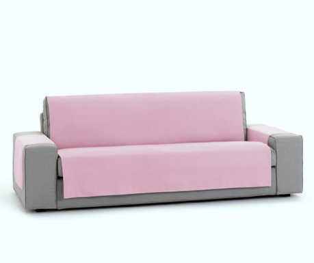 Husa pentru canapea cu 4 locuri Eysa, Levante Pink, bumbac,...