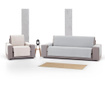 Levante Grey Négyszemélyes kanapé huzat 190x95x220 cm