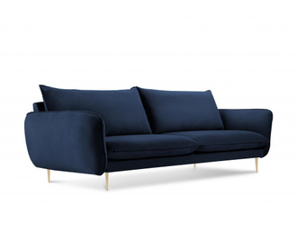 Florence Royal Blue Háromszemélyes kanapé