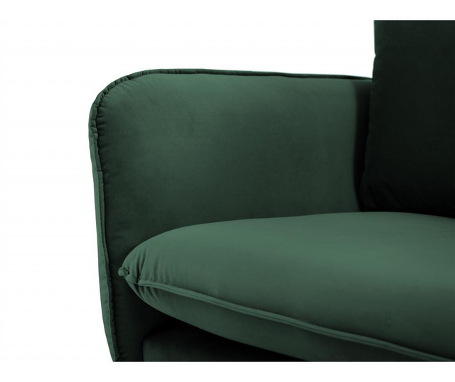 Florence Bottle Green Háromszemélyes kanapé