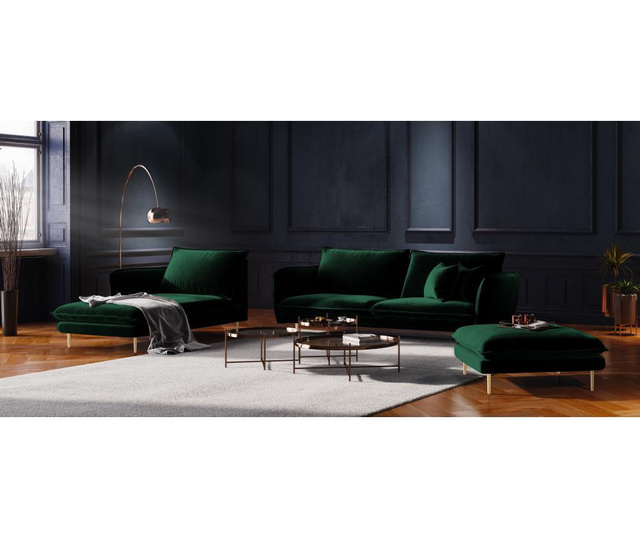 Sofa trosjed Florence Bottle Green