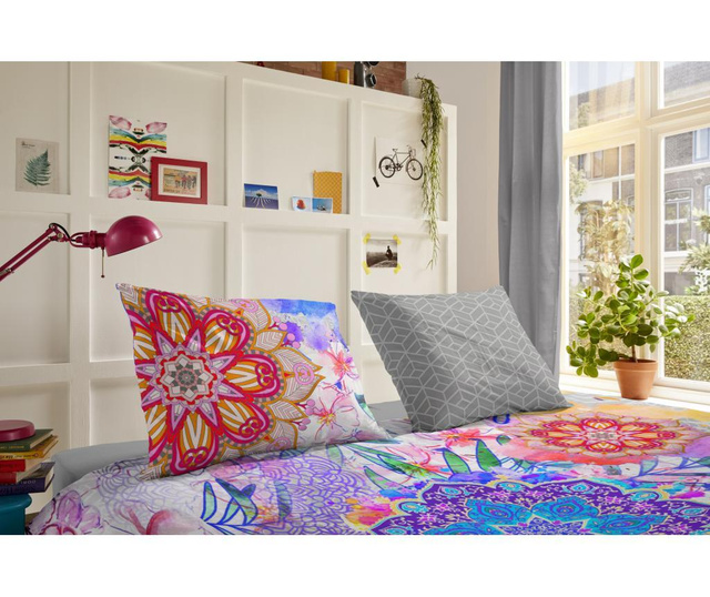 Bed set Double Hip, Flannel Velaros, bumbac