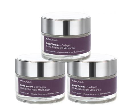 Set 3 dnevne kreme za lice Wrinkle Smoothing 50 ml