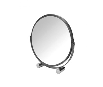 Oglinda cosmetica Douceur D'intérieur, Vitamine Dark Grey, metal, 17x17 cm, gri inchis
