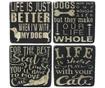 Set 4 coastere Sayings