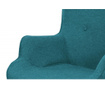 Set fotoliu si taburet pentru picioare Ducon Light Malmo Turquoise