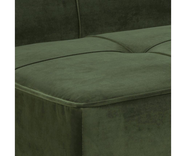 Perugia Green Kihúzható háromszemélyes kanapé