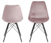 Set 2 blagovaonske stolice Eris Pink