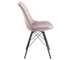 Set de 2 scaune dining Actona, Eris Pink, roz, 54x49x86 cm