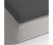 Долен чаршаф с ластик за допълнителен матрак Jersey Grey 90x210/220+12 см