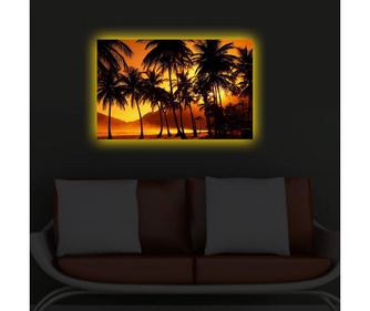 Картина с LED 45x70 см