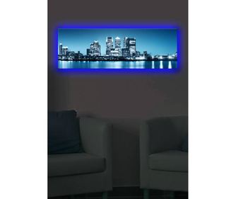 Картина с LED 30x90 см