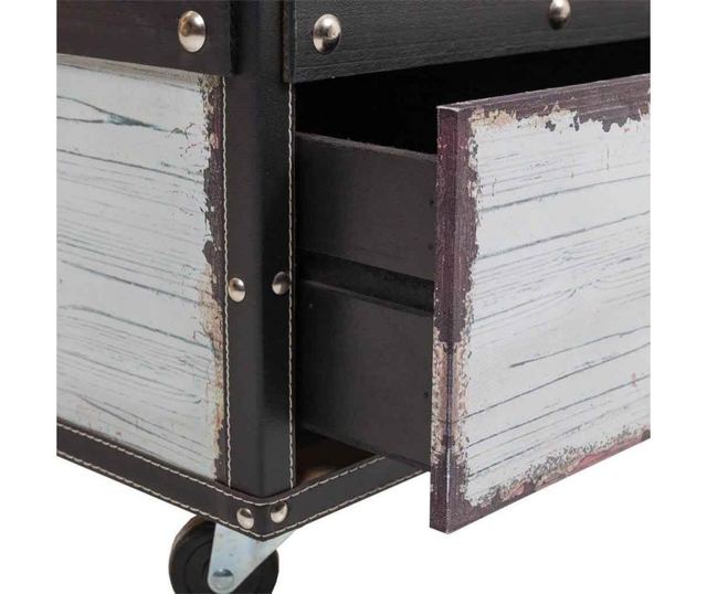 Dulap pentru sticle de vin Creaciones Meng, MDF, 100x60x55 cm