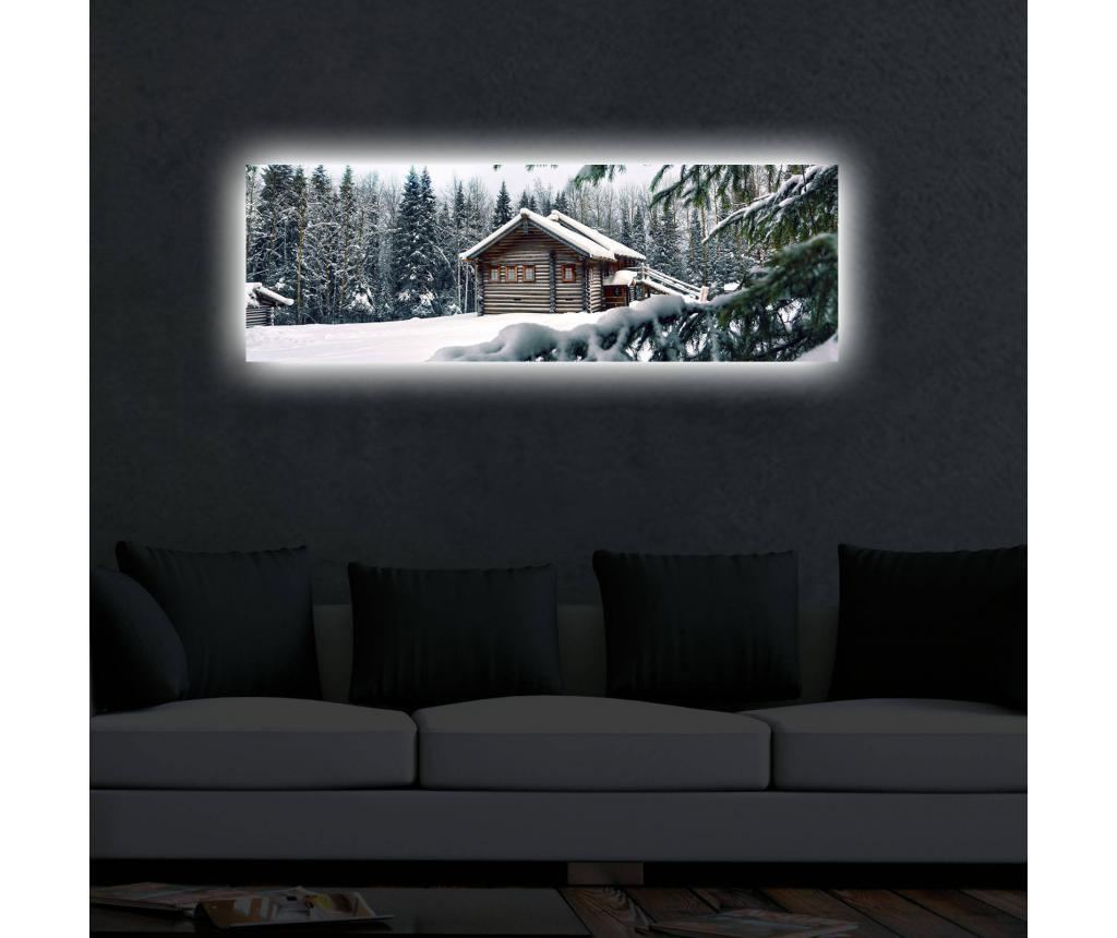 Tablou cu LED 30x90 cm - Vivre
