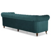 Sofa četvorosjed Chesterfield Bluegreen Turquoise Velvet