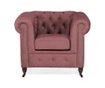 Fotelja Chesterfield Rust Pink Velvet