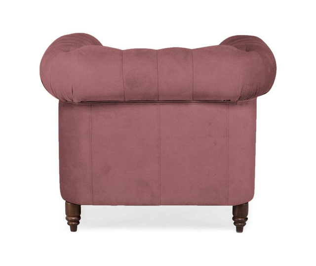 Fotelja Chesterfield Rust Pink Velvet