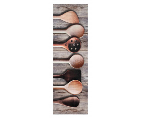 Covor Hanse Home, Wooden Cooking Spoons, 45x140 cm