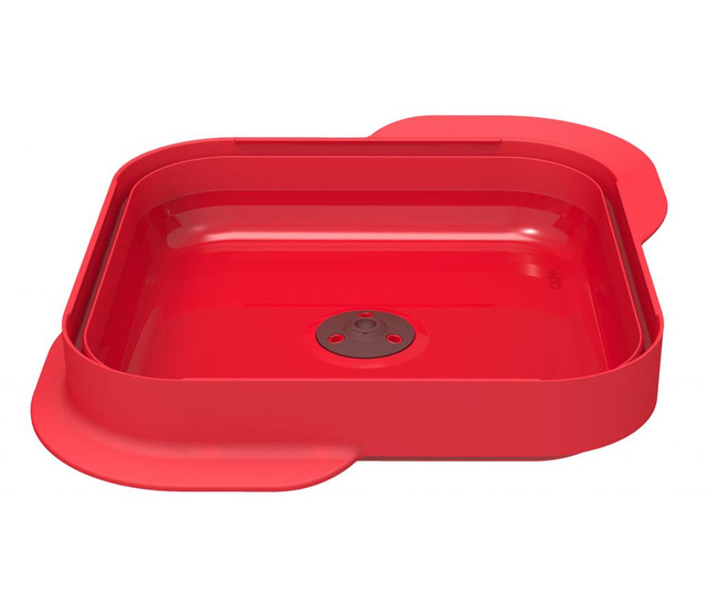 Cutie pentru depozitarea alimentelor Tefal, Masterseal, plastic, 17x17x8 cm