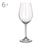 Σετ 6 ποτήρια κρασιού Degustation Crystal Banquet 350 ml