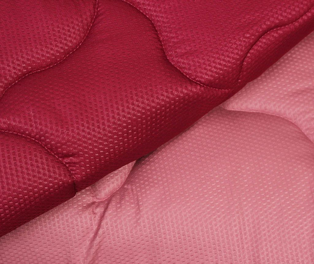 Zimska prešita odeja Bubble Pink 220x240 cm