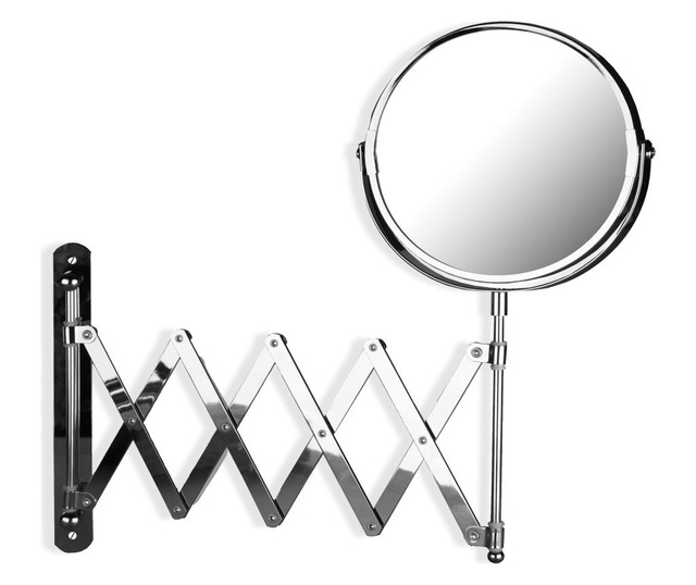 Oglinda cosmetica Versa, otel, 18x18x45 cm