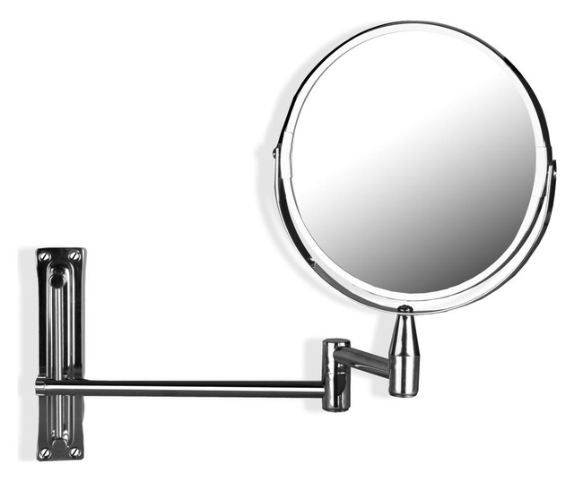 Oglinda cosmetica Versa, otel, 39x39x25 cm