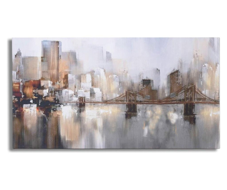 RESIGILAT Tablou Belssia, New York, canvas, 69x130 cm