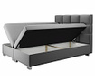 Boxspring postelja s prostorom za shranjevanje Kanada Cappuccino 180x200 cm