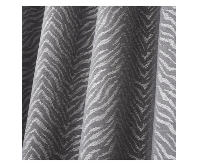 Set 2 draperii Africa Grey 168x183 cm