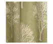 Woodland Trees Green 2 db függöny 229x229 cm