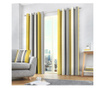 Whitworth Stripe Yellow 2 db függöny 168x229 cm