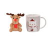 Комплект чаша и играчка Reindeer