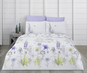 Lenjerie de pat King Ranforce Blossom
