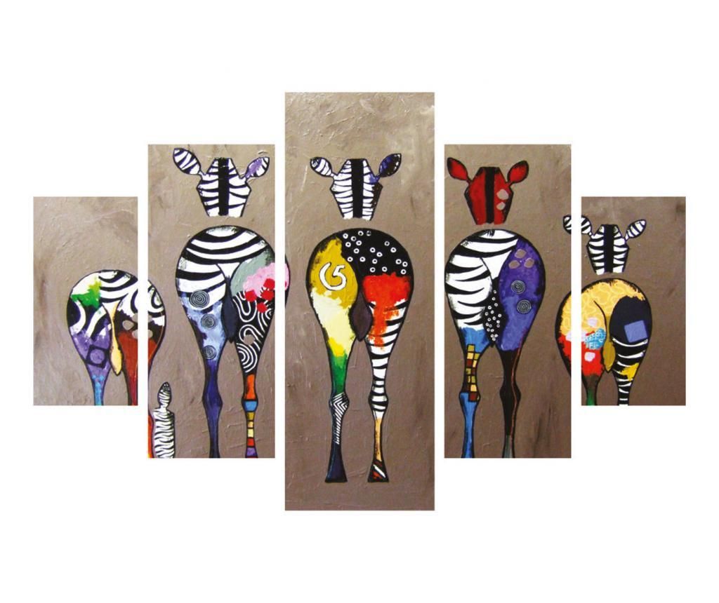Set de 5 Poze Decorative din MDF