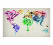 Fototapeta Dancing Smoke Trails 270x450 cm