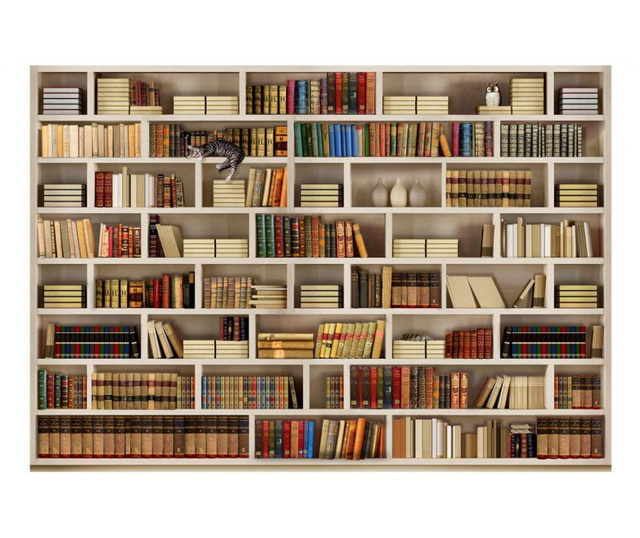 Stenska tapeta Home Library 70x100 cm