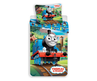 Posteljnina Single Ranforce Thomas and Friends