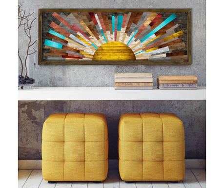 Tablou Decorativ Încadrat 48x120 cm