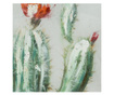Tablou Eurofirany, Cactus, canvas pictat in culori de ulei, 40x40 cm