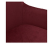 Scaun Inart, Velvet Red, 65x61x87 cm