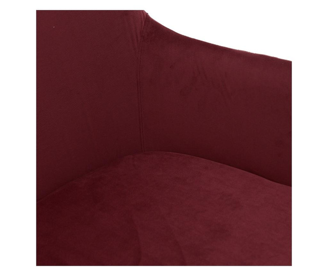 Scaun Inart, Velvet Red, 65x61x87 cm