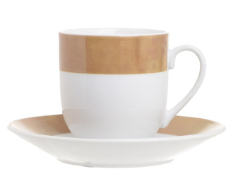 Сервиз 6 чашки с чинийки Coffee Cream