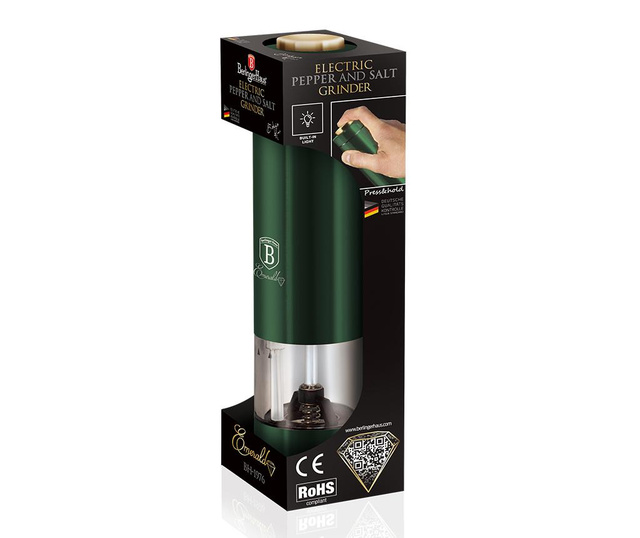 Električni mlinček za sol in poper Emerald