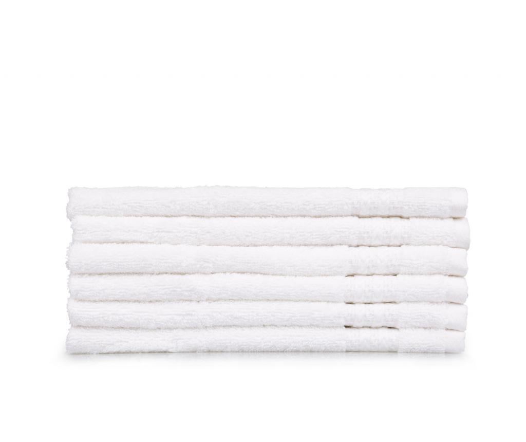 Set de 6 prosoape de baie 30x50 cm - 2
