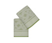 Комплект 2 кърпи за баня Jacquard Hurrem Green 50x90 см